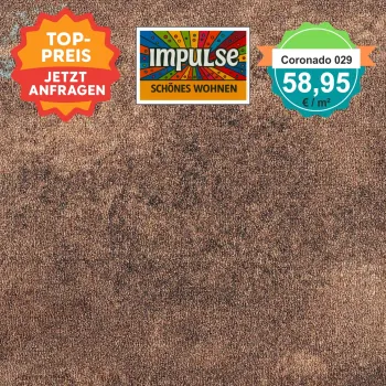 Alt-Text: Farb- und Strukturmuster von Girloon Coronado 029 – strapazierfähiger Objektvelours